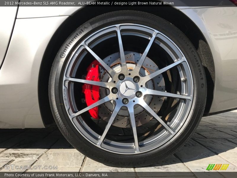  2012 SLS AMG Roadster Wheel