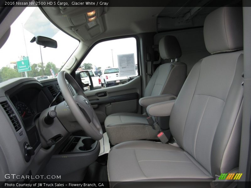Front Seat of 2016 NV 2500 HD S Cargo