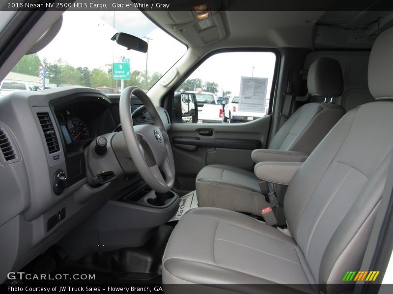 Glacier White / Gray 2016 Nissan NV 2500 HD S Cargo