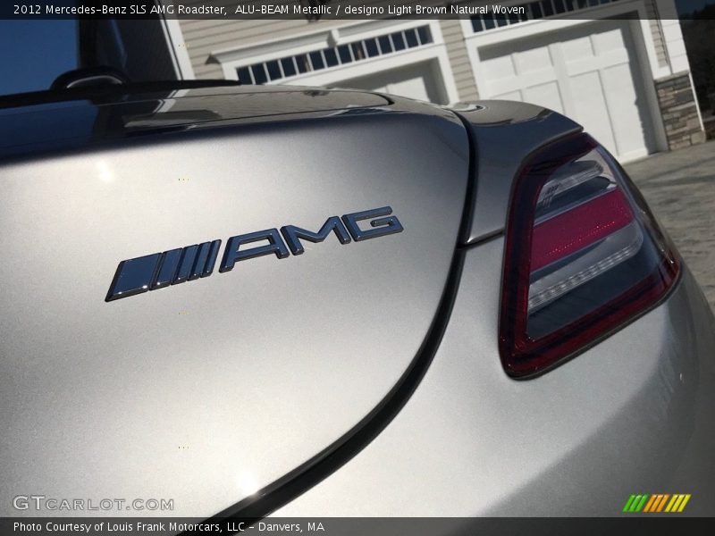 ALU-BEAM Metallic / designo Light Brown Natural Woven 2012 Mercedes-Benz SLS AMG Roadster