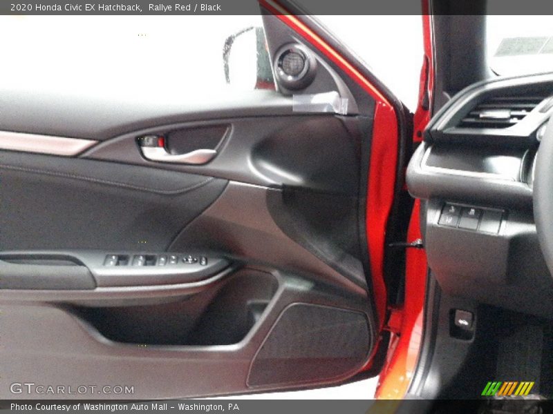 Rallye Red / Black 2020 Honda Civic EX Hatchback
