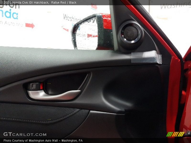 Rallye Red / Black 2020 Honda Civic EX Hatchback