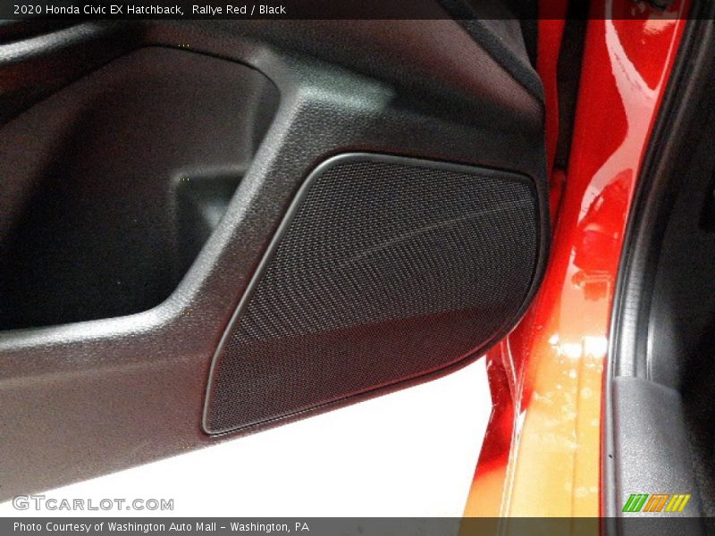 Rallye Red / Black 2020 Honda Civic EX Hatchback