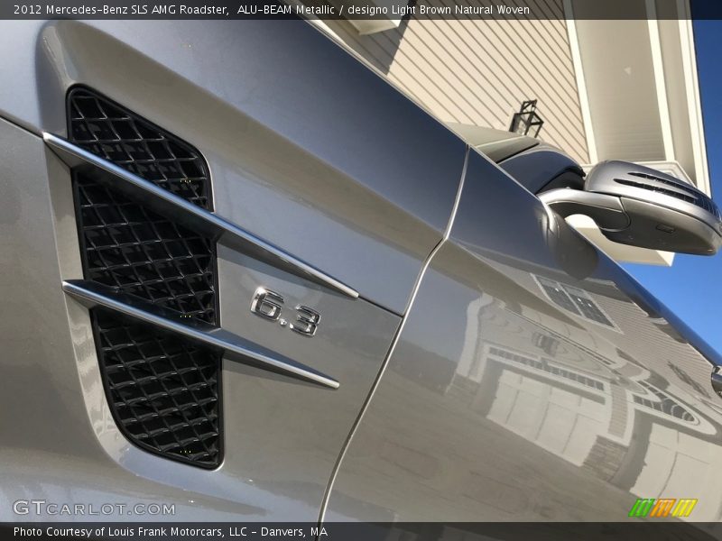 ALU-BEAM Metallic / designo Light Brown Natural Woven 2012 Mercedes-Benz SLS AMG Roadster