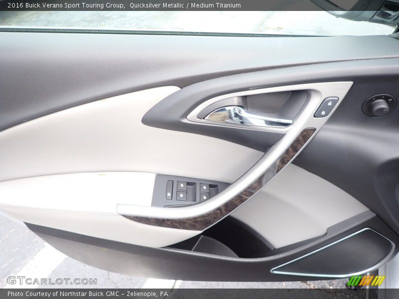 Quicksilver Metallic / Medium Titanium 2016 Buick Verano Sport Touring Group