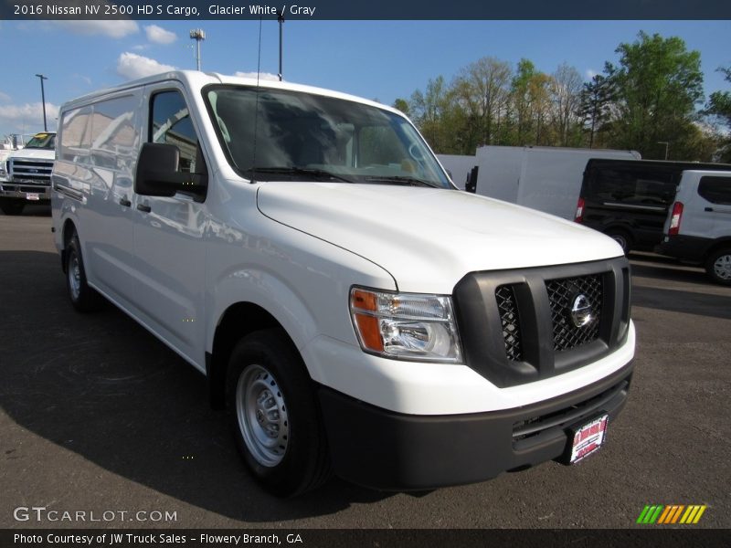 Glacier White / Gray 2016 Nissan NV 2500 HD S Cargo