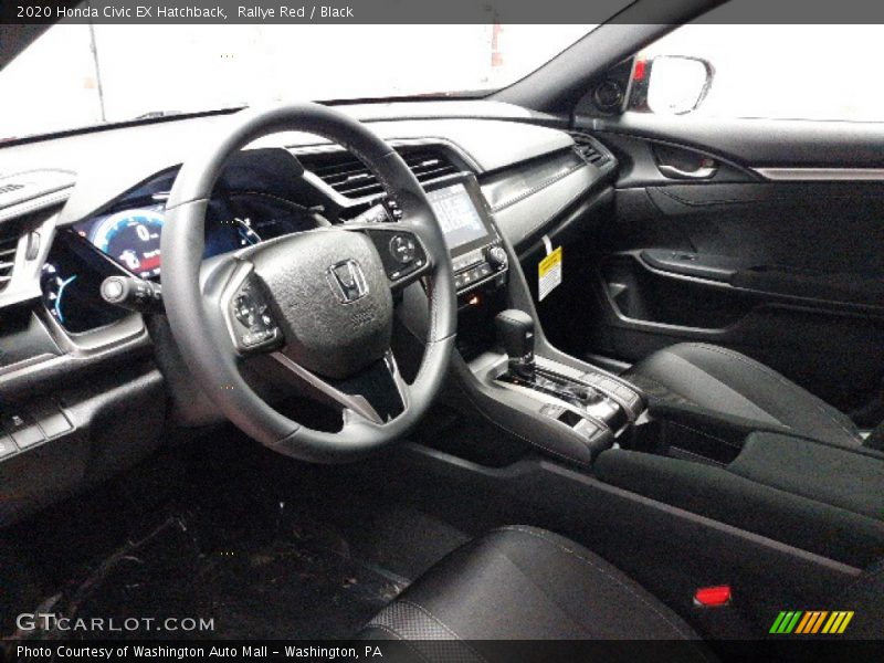 Rallye Red / Black 2020 Honda Civic EX Hatchback