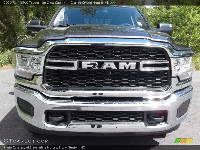 Granite Crystal Metallic / Black 2020 Ram 3500 Tradesman Crew Cab 4x4