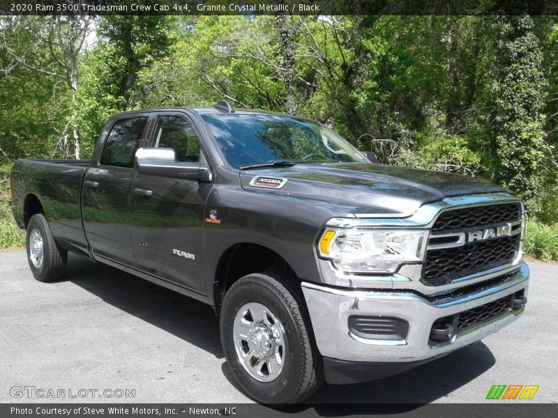 Granite Crystal Metallic / Black 2020 Ram 3500 Tradesman Crew Cab 4x4