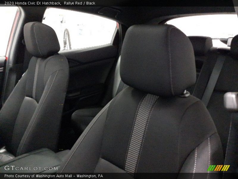 Rallye Red / Black 2020 Honda Civic EX Hatchback
