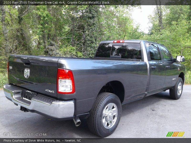 Granite Crystal Metallic / Black 2020 Ram 3500 Tradesman Crew Cab 4x4