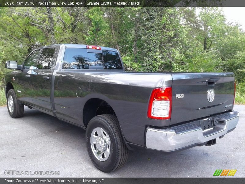 Granite Crystal Metallic / Black 2020 Ram 3500 Tradesman Crew Cab 4x4