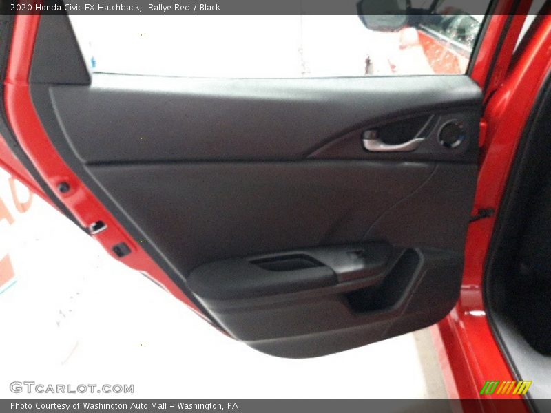 Rallye Red / Black 2020 Honda Civic EX Hatchback