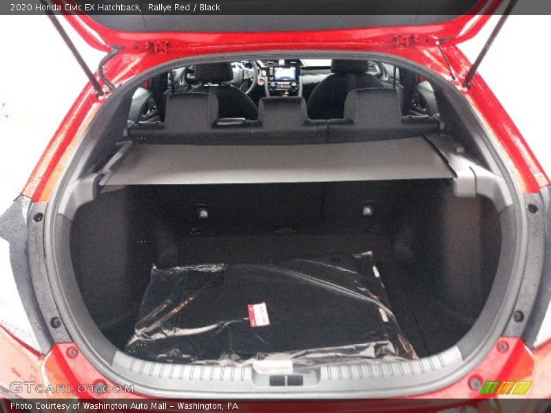 Rallye Red / Black 2020 Honda Civic EX Hatchback