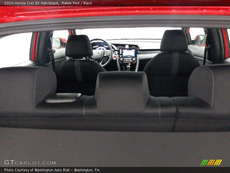 Rallye Red / Black 2020 Honda Civic EX Hatchback