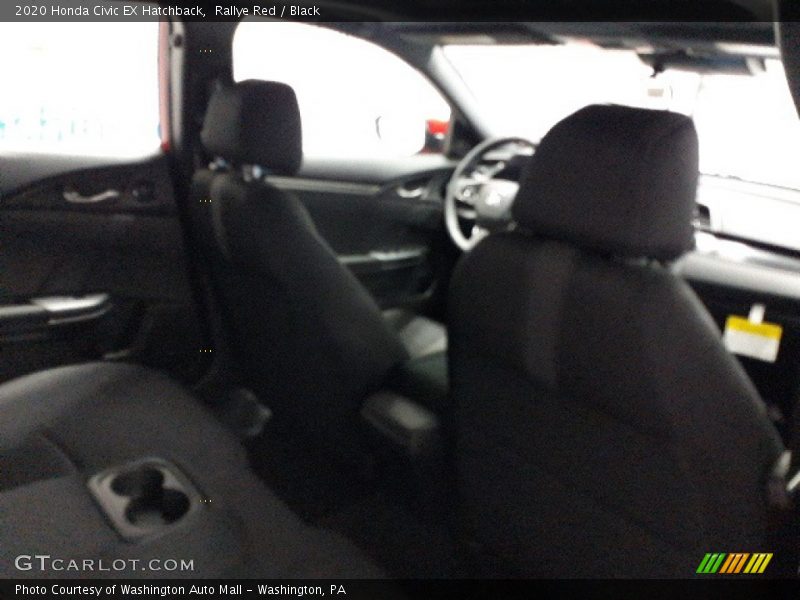 Rallye Red / Black 2020 Honda Civic EX Hatchback