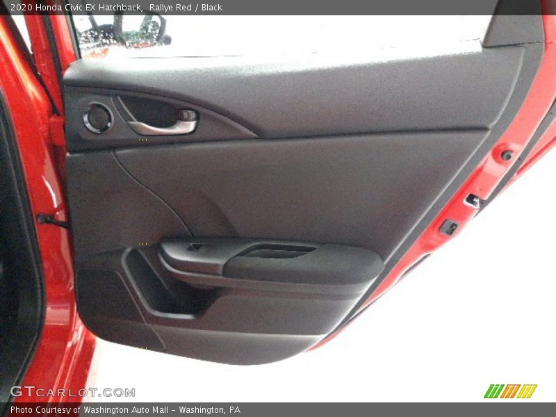 Rallye Red / Black 2020 Honda Civic EX Hatchback