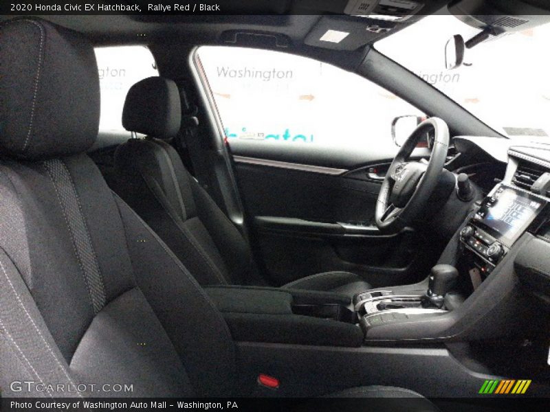 Rallye Red / Black 2020 Honda Civic EX Hatchback