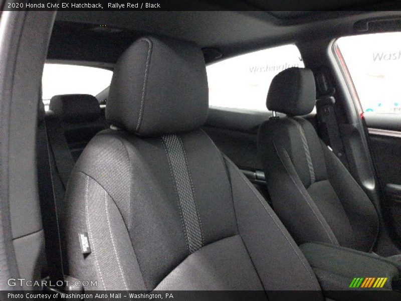 Rallye Red / Black 2020 Honda Civic EX Hatchback