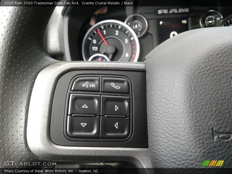 Granite Crystal Metallic / Black 2020 Ram 3500 Tradesman Crew Cab 4x4