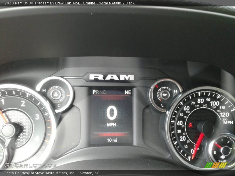 Granite Crystal Metallic / Black 2020 Ram 3500 Tradesman Crew Cab 4x4