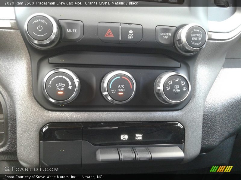 Granite Crystal Metallic / Black 2020 Ram 3500 Tradesman Crew Cab 4x4