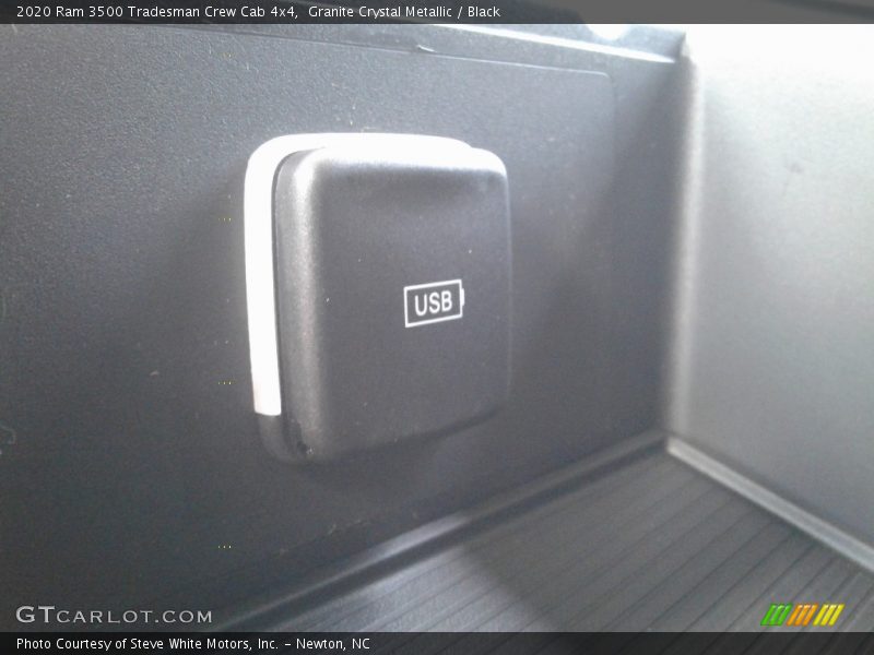 Granite Crystal Metallic / Black 2020 Ram 3500 Tradesman Crew Cab 4x4