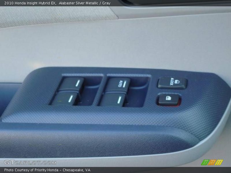 Alabaster Silver Metallic / Gray 2010 Honda Insight Hybrid EX