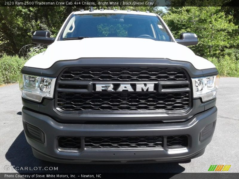 Bright White / Black/Diesel Gray 2020 Ram 2500 Tradesman Crew Cab 4x4 Chassis