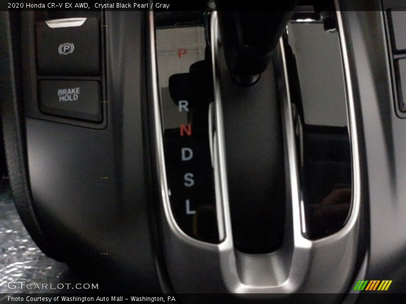 Crystal Black Pearl / Gray 2020 Honda CR-V EX AWD