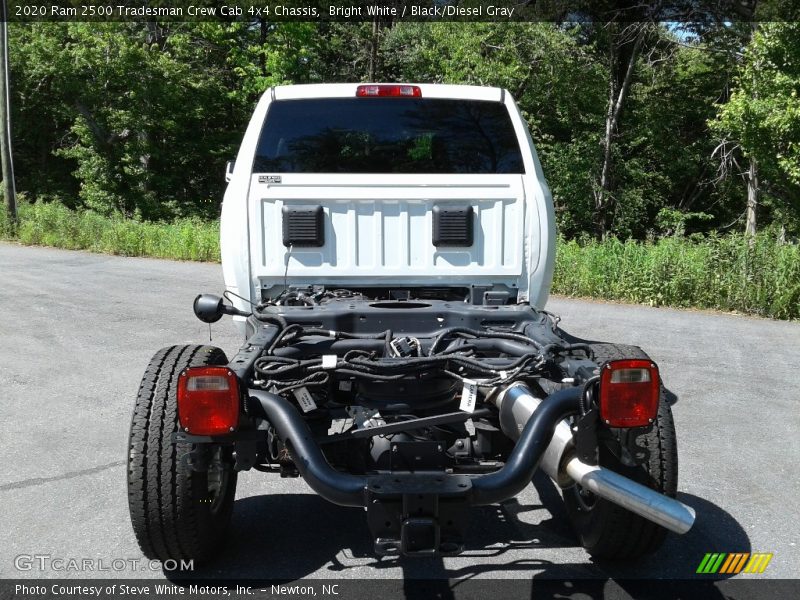 Bright White / Black/Diesel Gray 2020 Ram 2500 Tradesman Crew Cab 4x4 Chassis