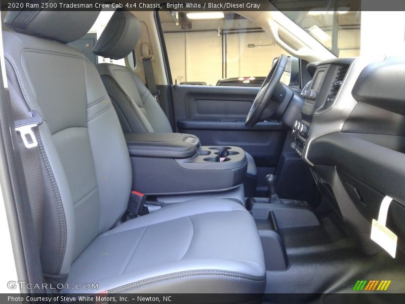 Bright White / Black/Diesel Gray 2020 Ram 2500 Tradesman Crew Cab 4x4 Chassis