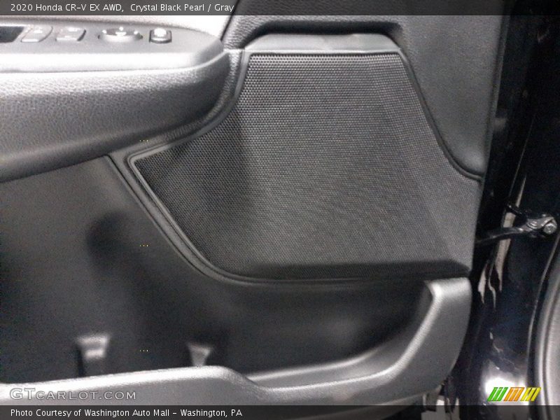 Crystal Black Pearl / Gray 2020 Honda CR-V EX AWD