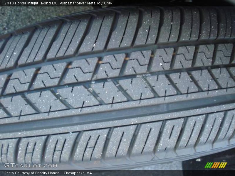Alabaster Silver Metallic / Gray 2010 Honda Insight Hybrid EX