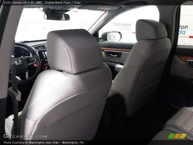 Crystal Black Pearl / Gray 2020 Honda CR-V EX AWD