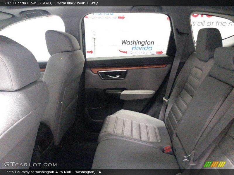 Crystal Black Pearl / Gray 2020 Honda CR-V EX AWD
