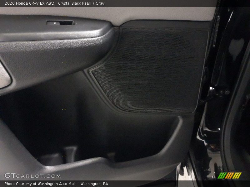 Crystal Black Pearl / Gray 2020 Honda CR-V EX AWD