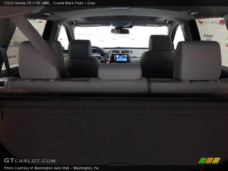 Crystal Black Pearl / Gray 2020 Honda CR-V EX AWD