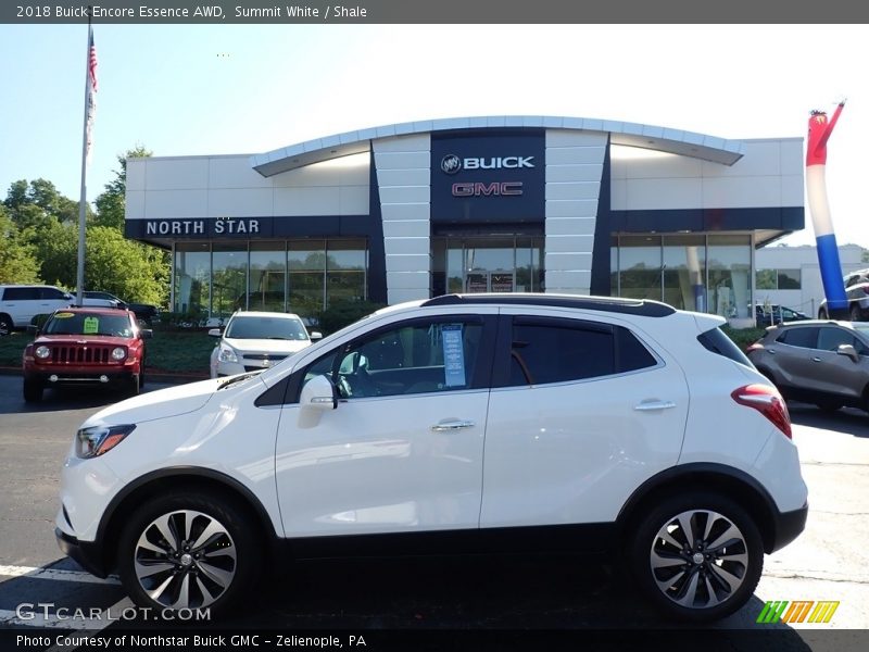 Summit White / Shale 2018 Buick Encore Essence AWD