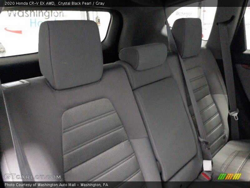 Crystal Black Pearl / Gray 2020 Honda CR-V EX AWD
