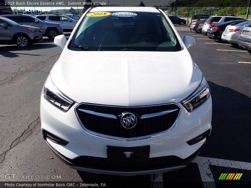 Summit White / Shale 2018 Buick Encore Essence AWD