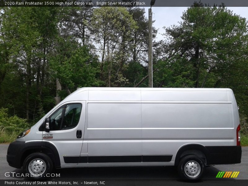  2020 ProMaster 3500 High Roof Cargo Van Bright Silver Metallic