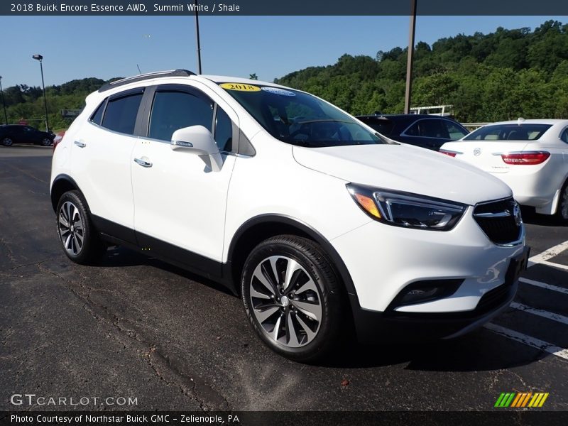 Summit White / Shale 2018 Buick Encore Essence AWD
