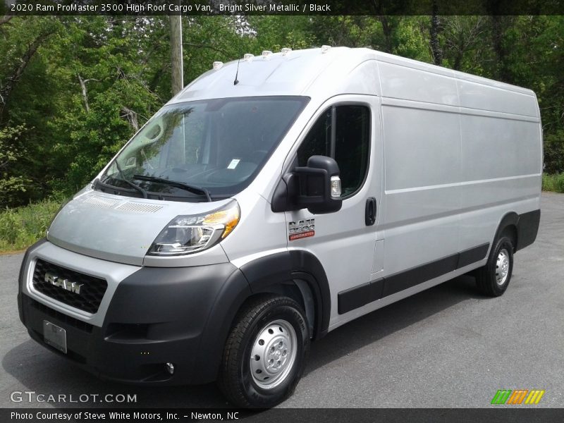 Front 3/4 View of 2020 ProMaster 3500 High Roof Cargo Van