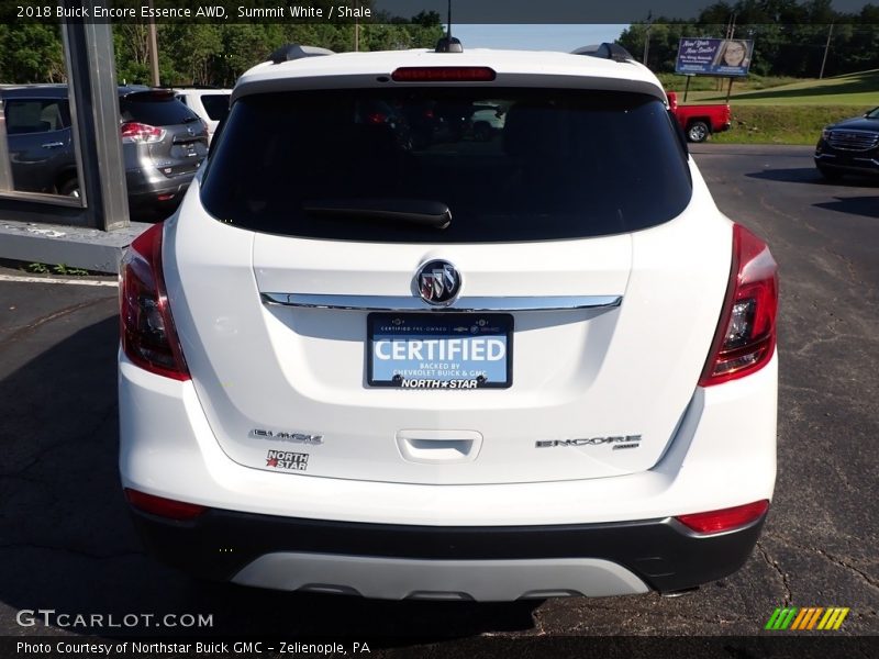 Summit White / Shale 2018 Buick Encore Essence AWD