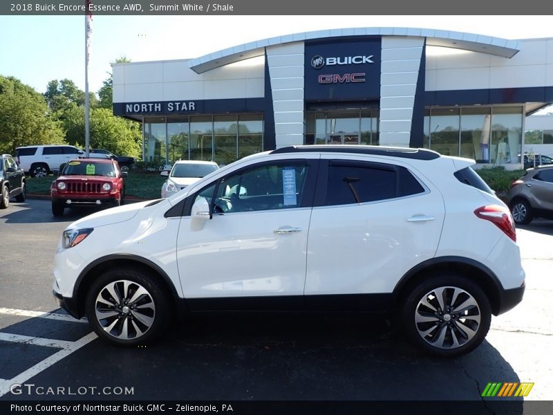 Summit White / Shale 2018 Buick Encore Essence AWD