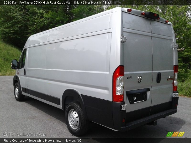 Bright Silver Metallic / Black 2020 Ram ProMaster 3500 High Roof Cargo Van