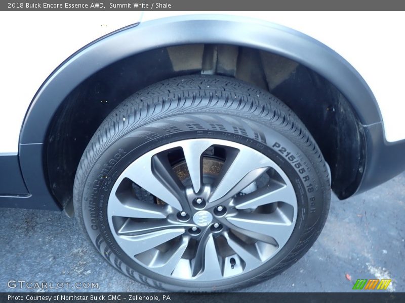 Summit White / Shale 2018 Buick Encore Essence AWD
