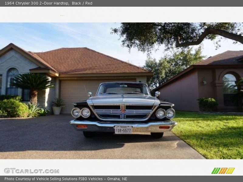 Black / Red 1964 Chrysler 300 2-Door Hardtop