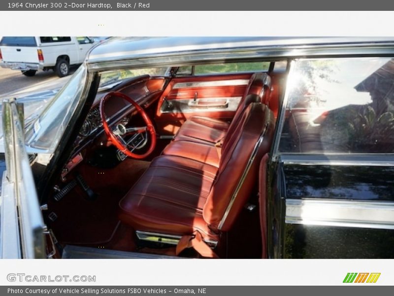 Black / Red 1964 Chrysler 300 2-Door Hardtop